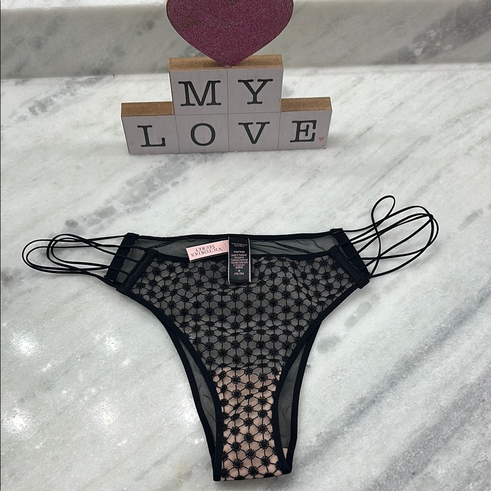 Victoria's Secret Black Lace Panties
